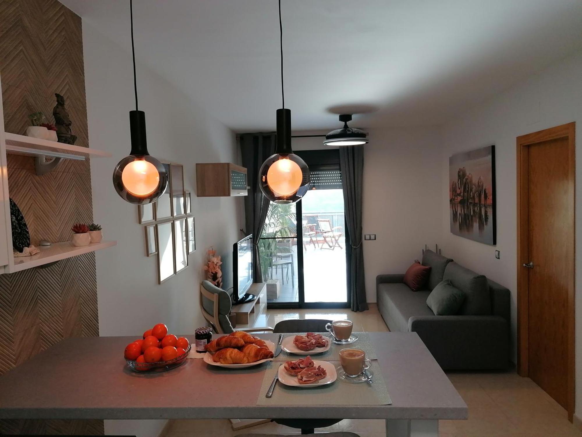 Sybarix Terrace, Mar, Golf, Wifi, Garaje, Relax Apartament *